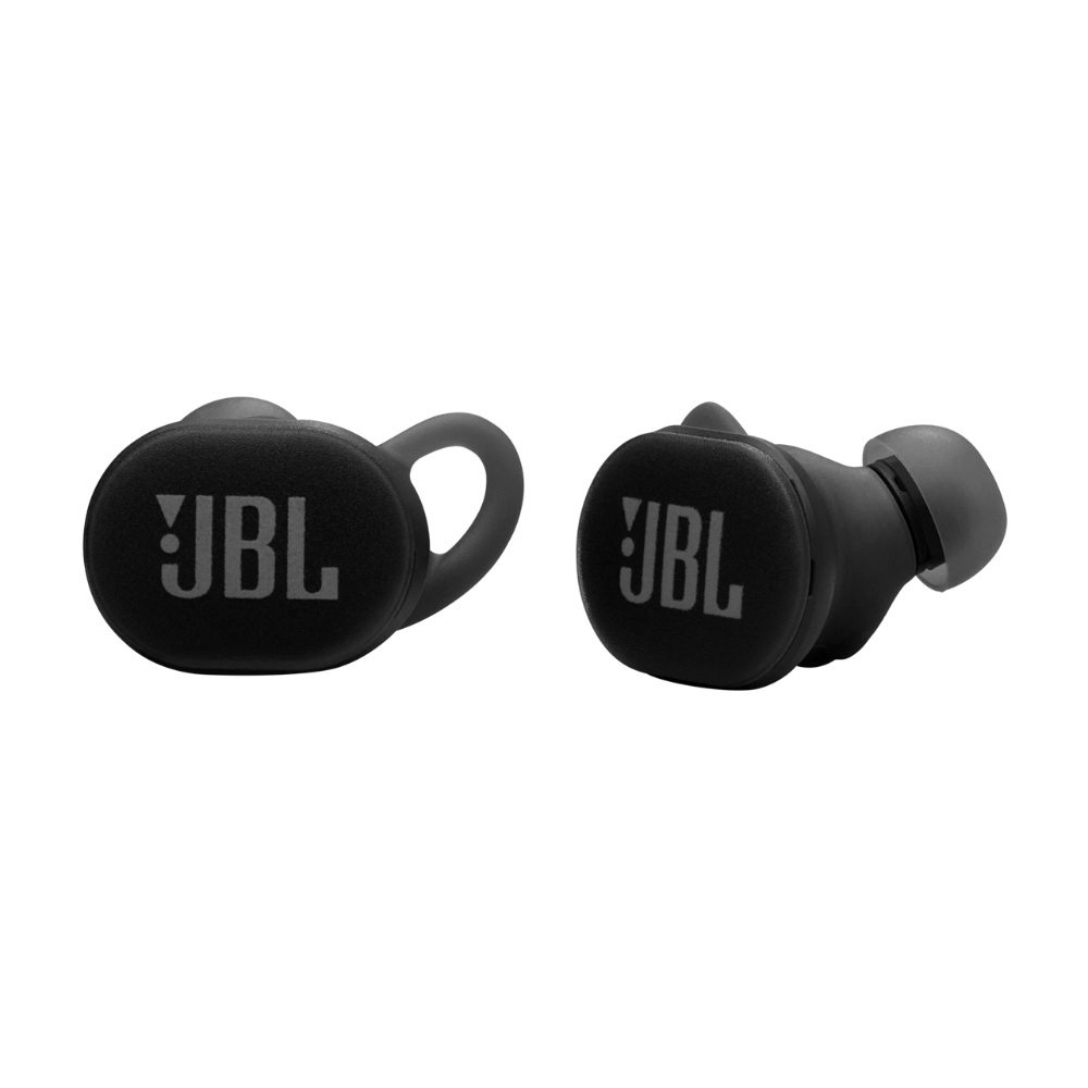 אוזניות ספורט אלחוטיות JBL Endurance Race 2 ANC TWS IP68 - צבע שחור שנה אחריות ע"י - יבואן הרשמי