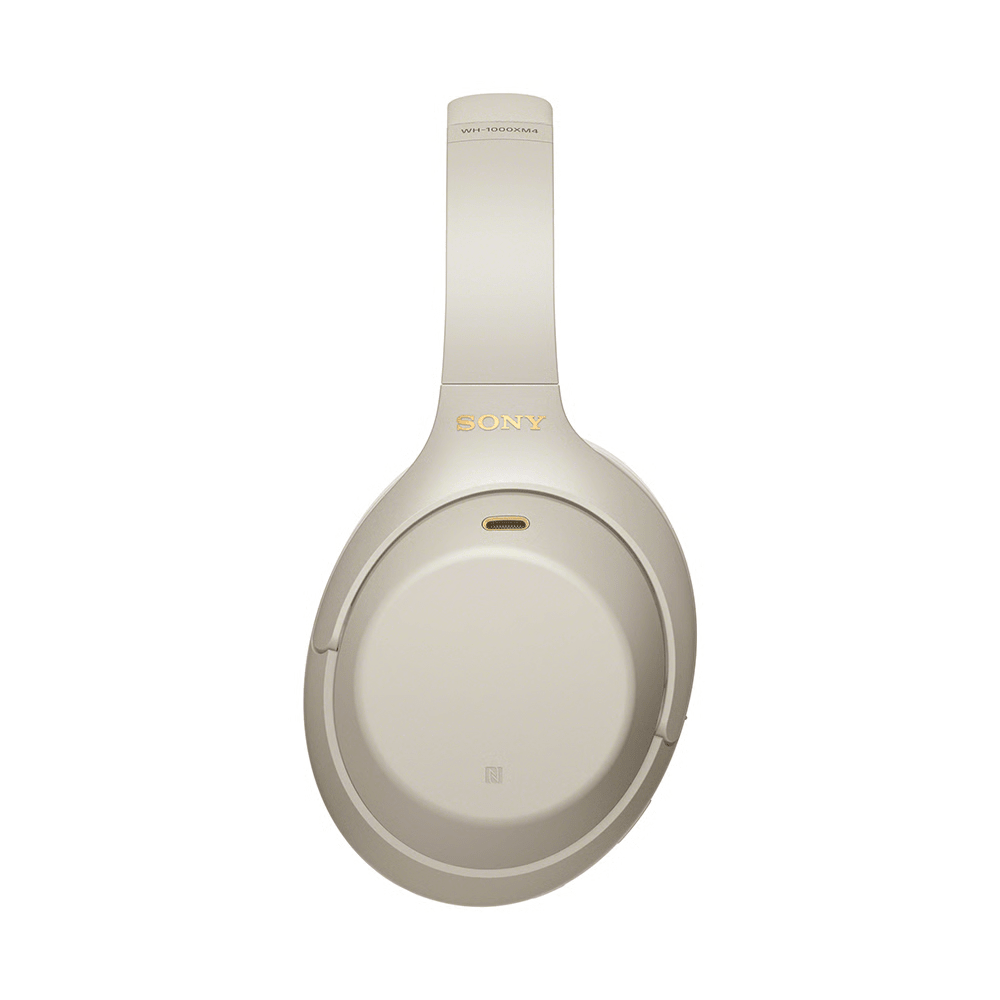 אוזניות אלחוטיות Sony WH-1000XM4 - צבע כסוף - K.B.V