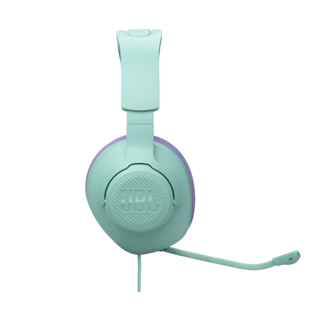 אוזניות גיימינג חוטיות JBL QUANTUM 100M2 - צבע ירוק /כחול - K.B.V