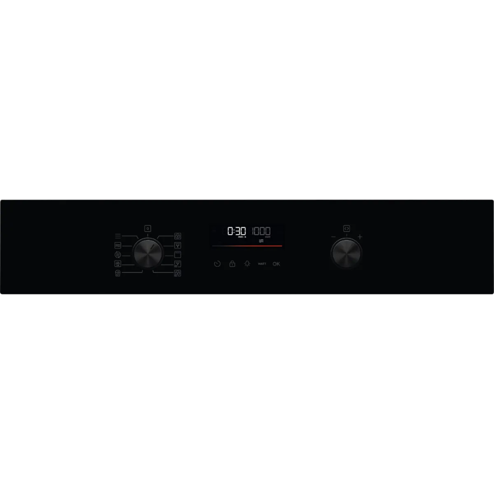 מיקרוגל בנוי אינוורטר משולב גריל 46 ליטר דגם AEG ACM51401B זכוכית שחורה - יבואן רשמי