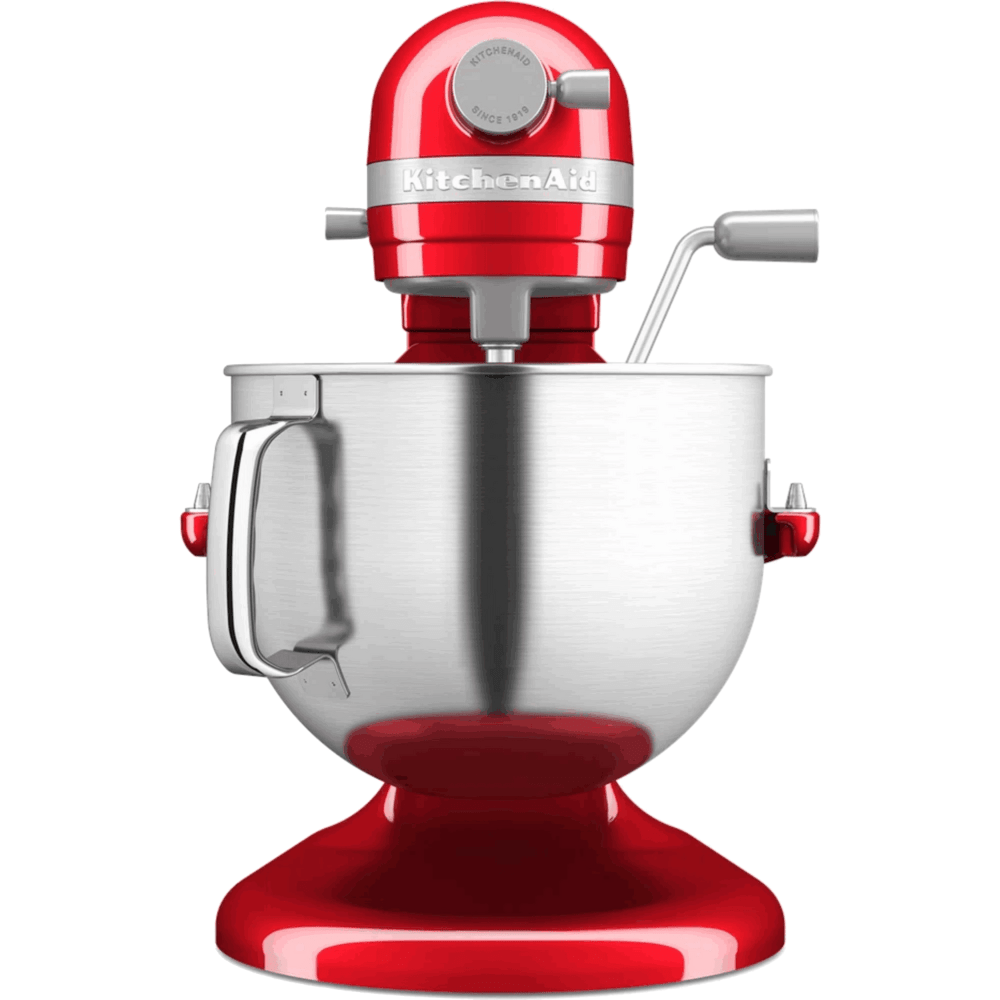 מיקסר עם קערת נירוסטה 6.6 ליטר KitchenAid Plus 5KSM70SHXECA - צבע אדום תפוח - K.B.V