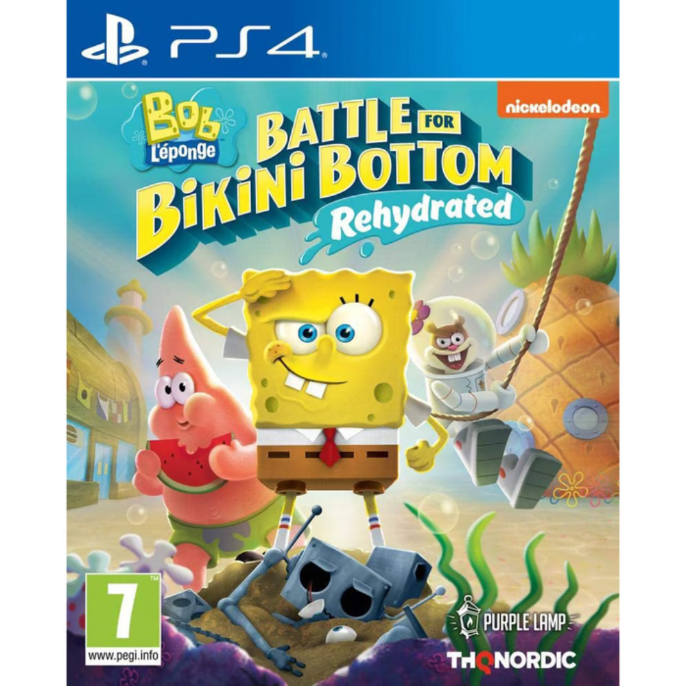 משחק SpongeBob SquarePants: Battle for Bikini Bottom - Rehydrated לקונסולת PS4 - K.B.V