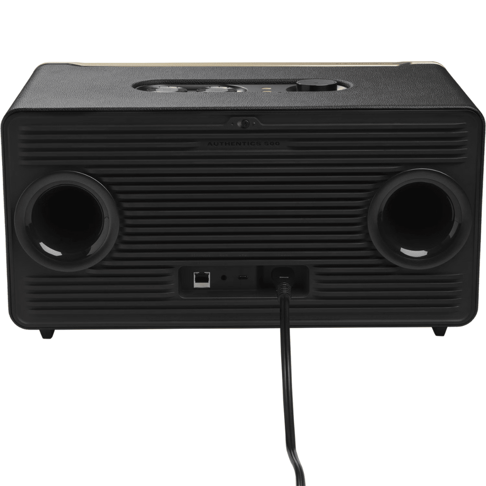 רמקול אלחוטי חכם JBL Authentics 500 270W - צבע שחור - K.B.V