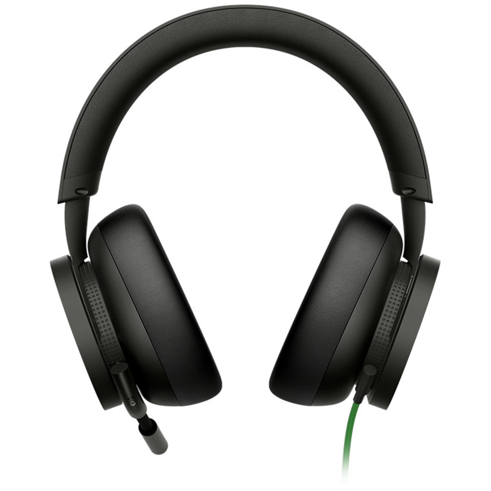 אוזניות גיימינג חוטיות Microsoft Xbox Stereo Headset - צבע שחור שנה אחריות ע"י - יבואן הרשמי