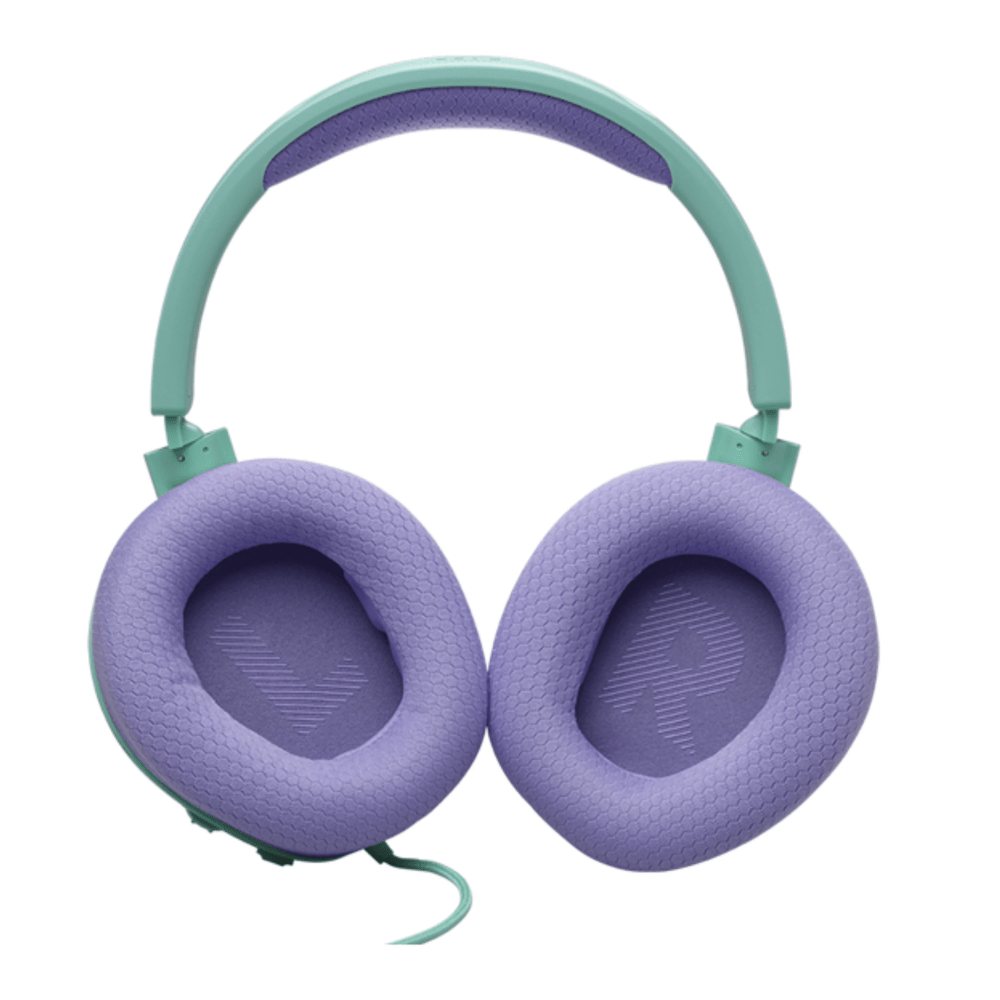 אוזניות גיימינג חוטיות JBL QUANTUM 100M2 - צבע ירוק /כחול - K.B.V