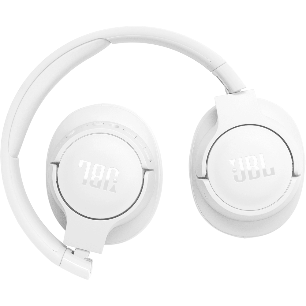 אוזניות קשת אלחוטיות JBL Tune 770NC ANC - צבע לבן - K.B.V