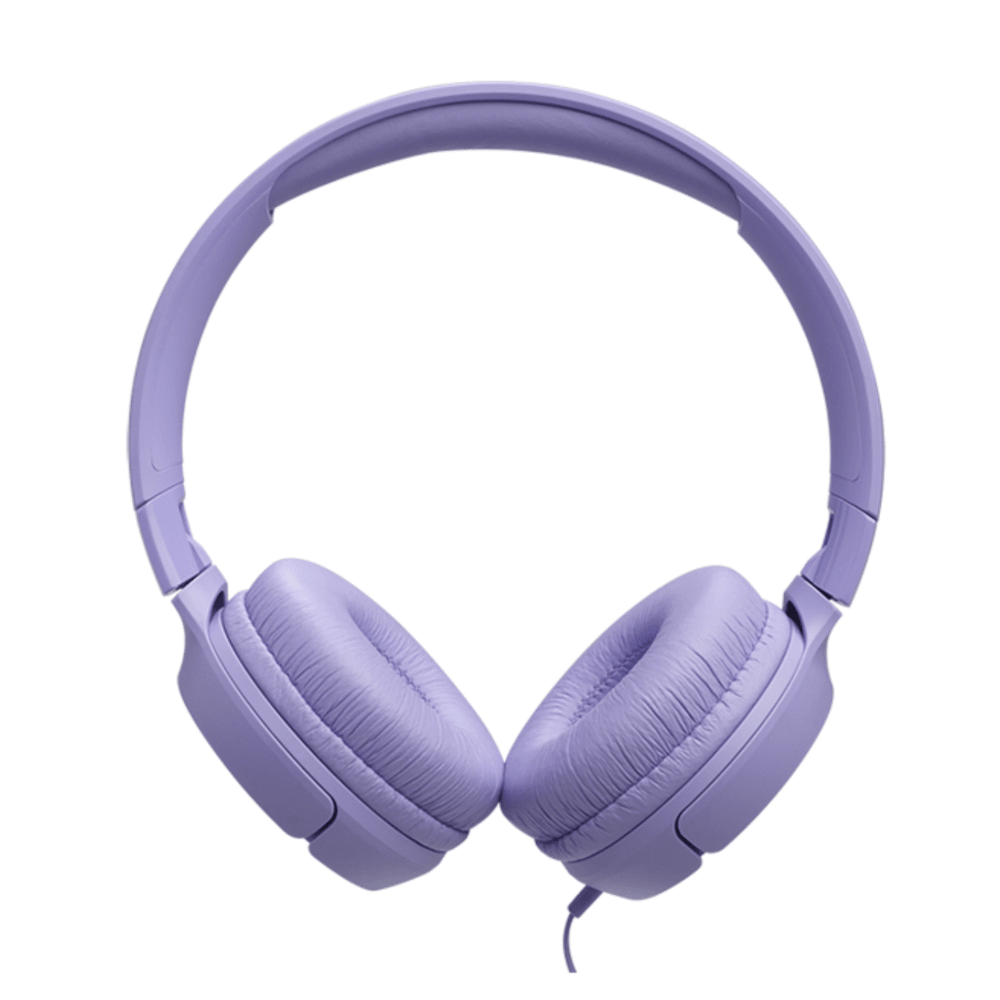 אוזניות קשת חוטיות JBL Tune 520C USB-C - צבע סגול - K.B.V