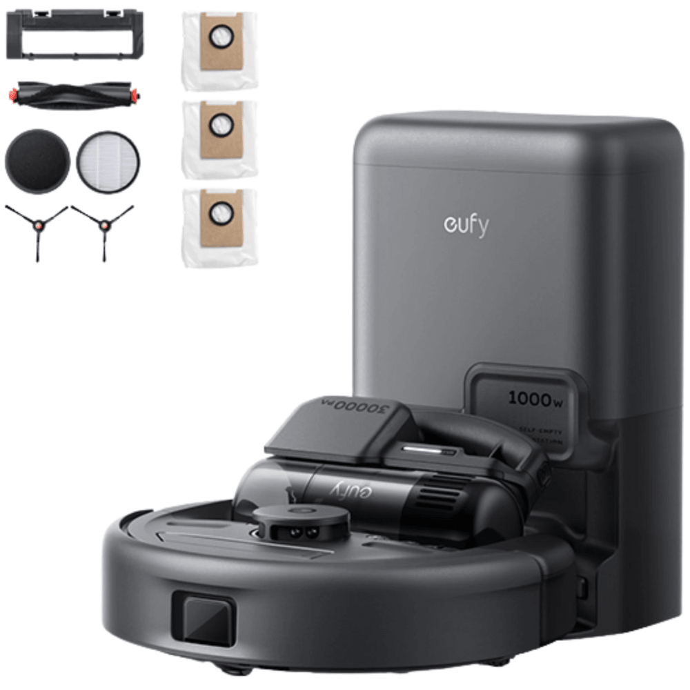 שואב אבק רובוטי 3 ב-1 Anker Eufy E20 Omni - צבע שחור - K.B.V