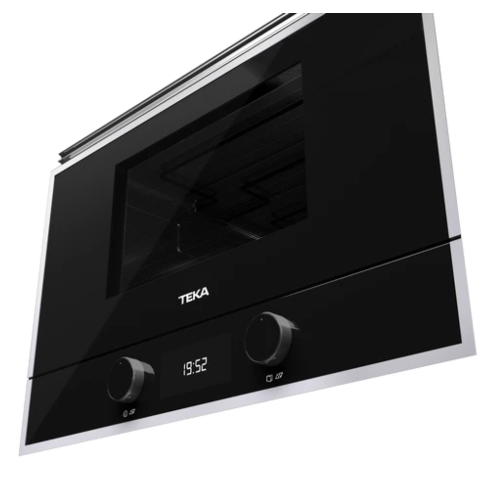 מיקרוגל משולב גריל בנוי גובה 38 ס”מ Teka תקה ML 822 BIS white זכוכית לבנה - יבואן רשמי