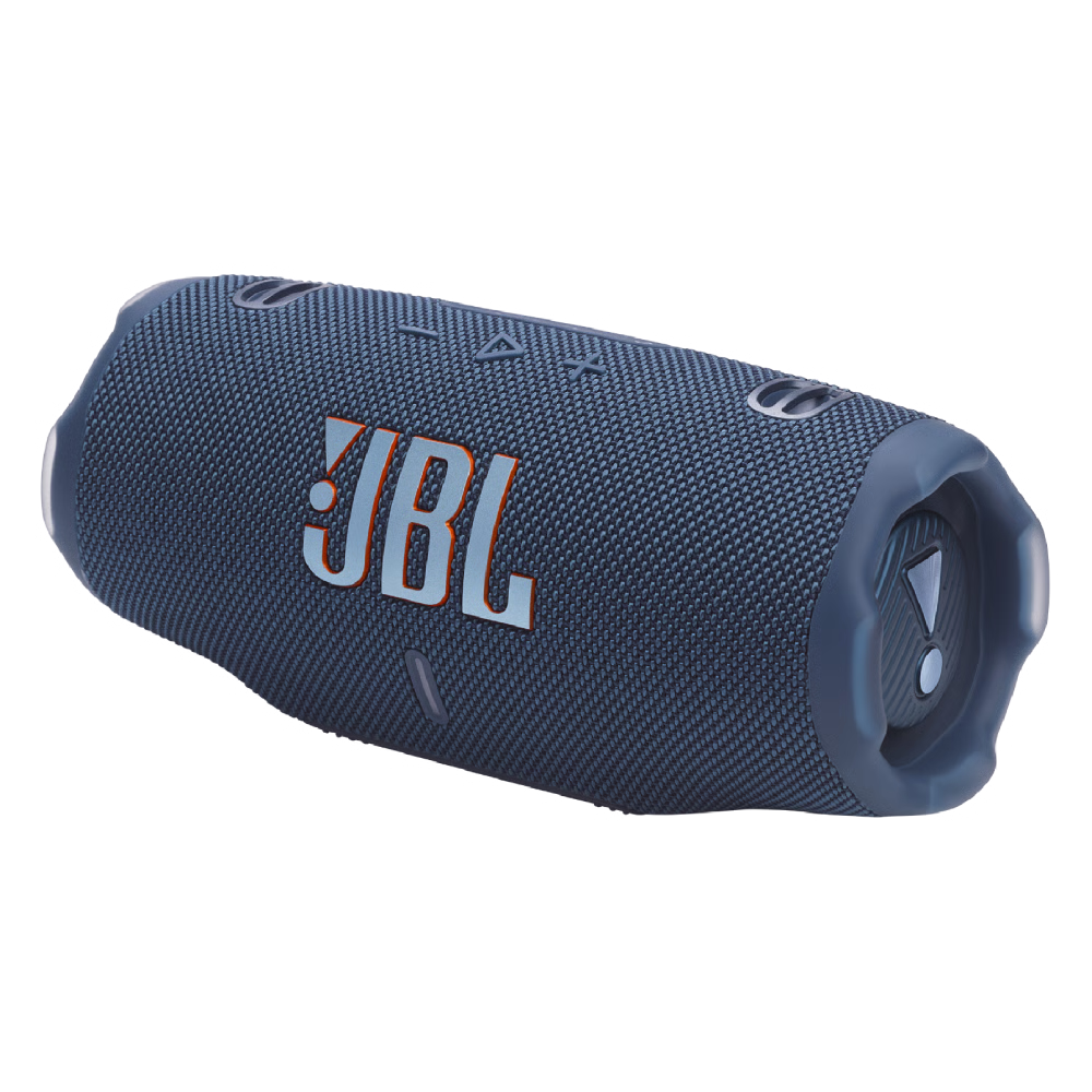 רמקול Bluetooth אלחוטי נייד JBL Charge 6 - צבע כחול שנה אחריות ע"י - יבואן הרשמי