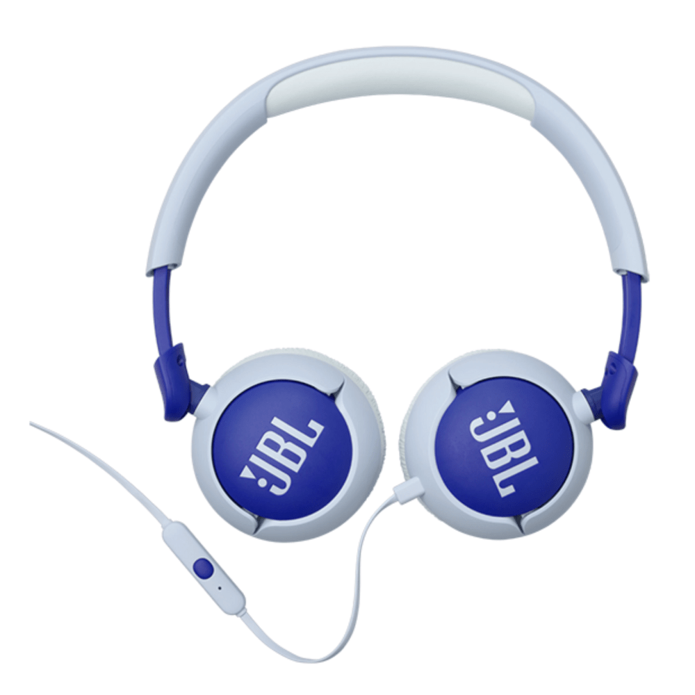 אוזניות קשת חוטיות לילדים JBL JR320 - צבע כחול - K.B.V