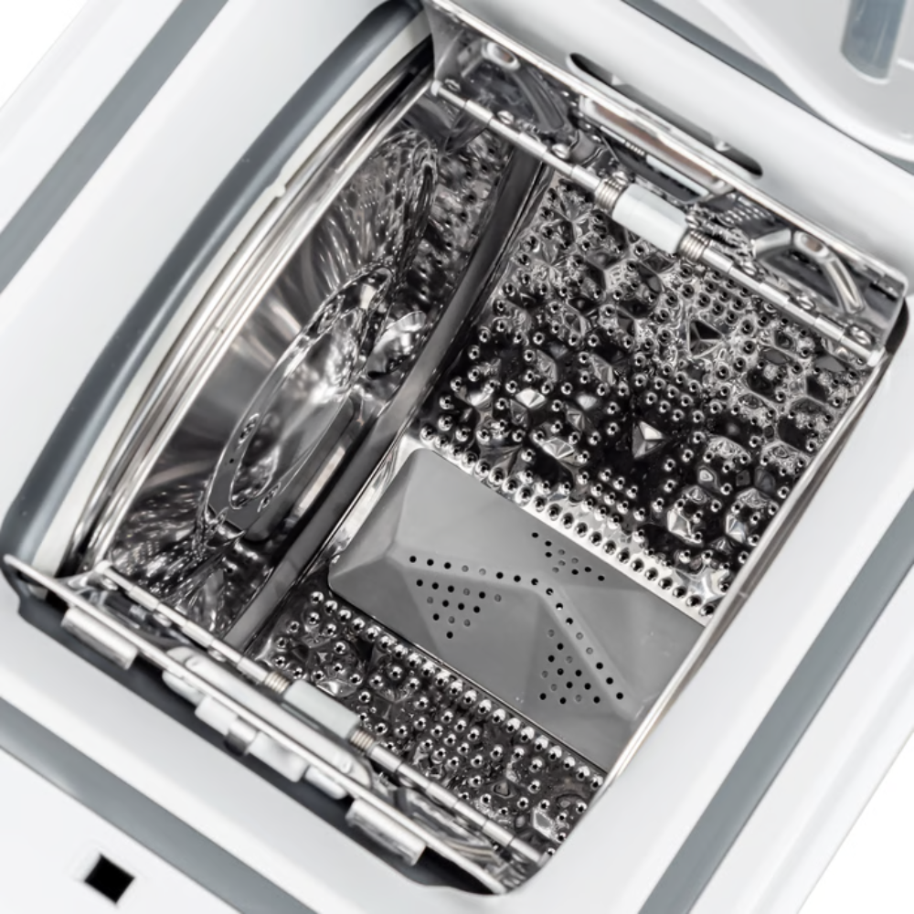 מכונת כביסה פתח עליון 8 ק"ג Electra EL8000W במהירות 1300 סל"ד - צבע לבן אחריות ע"י - יבואן הרשמי