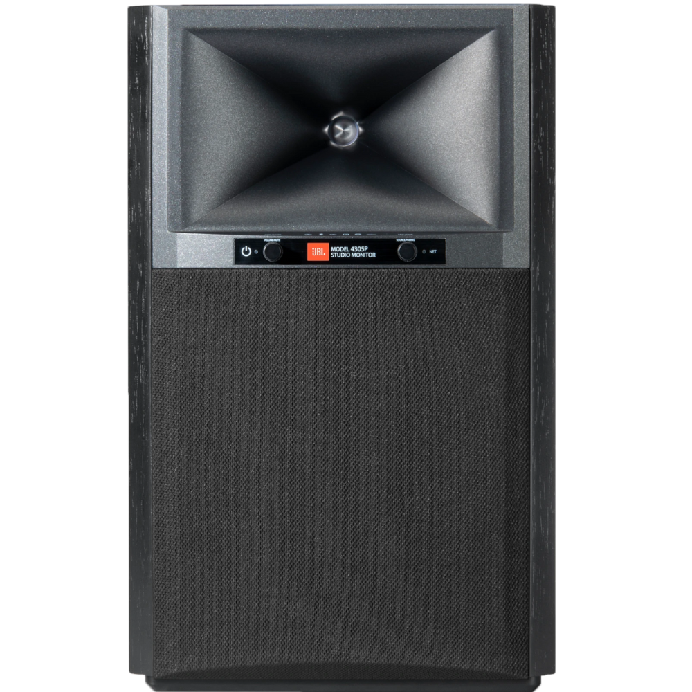 מוניטורים אולפניים JBL 4305P Hi-Fi Studio Monitor 2x150W AIO - צבע שחור חמש שנות אחריות ע"י - יבואן הרשמי