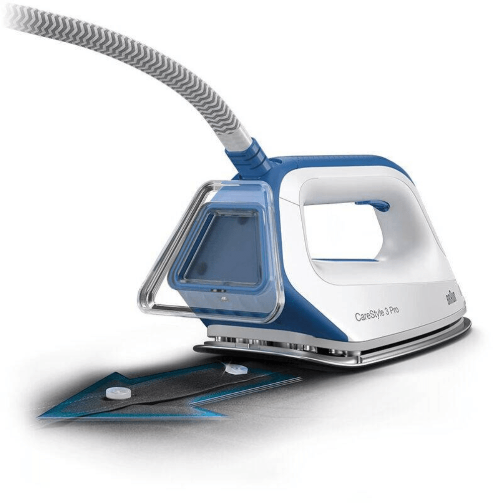 מגהץ קיטור גיהוץ אנכי Braun IS3157BL - K.B.V
