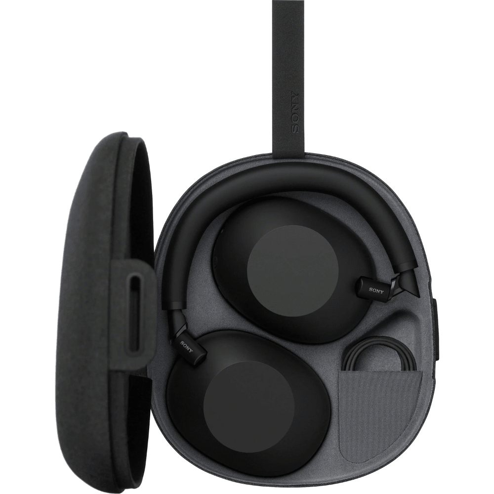 אוזניות קשת אלחוטיות Sony WH-1000XM6 - צבע שחור - K.B.V
