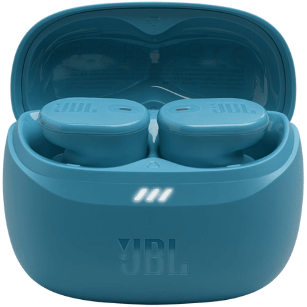 אוזניות אלחוטיות JBL Tune Buds 2 - צבע טורקיז - K.B.V