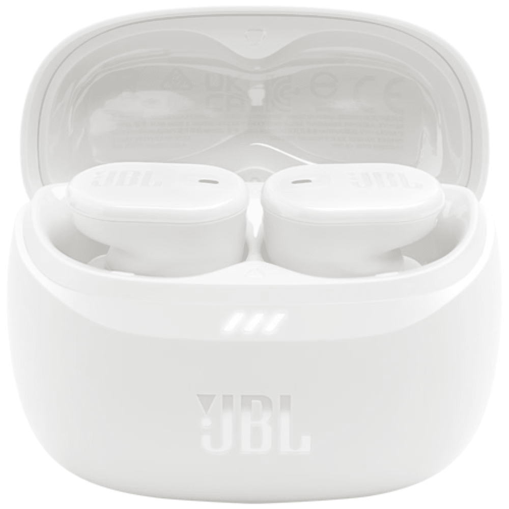 אוזניות אלחוטיות JBL Tune Buds 2 - צבע לבן - K.B.V
