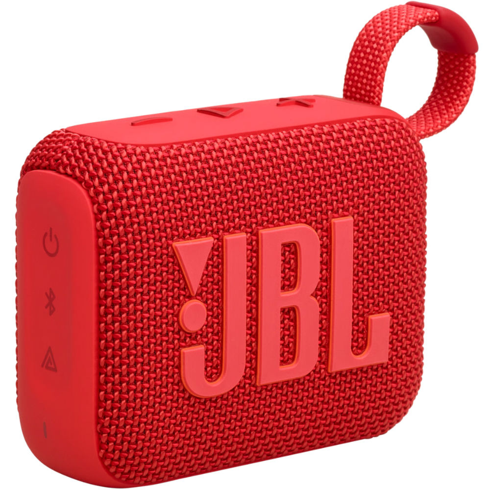 רמקול אלחוטי JBL GO 4 IP67 4.2W - צבע אדום שנה אחריות ע"י - יבואן הרשמי