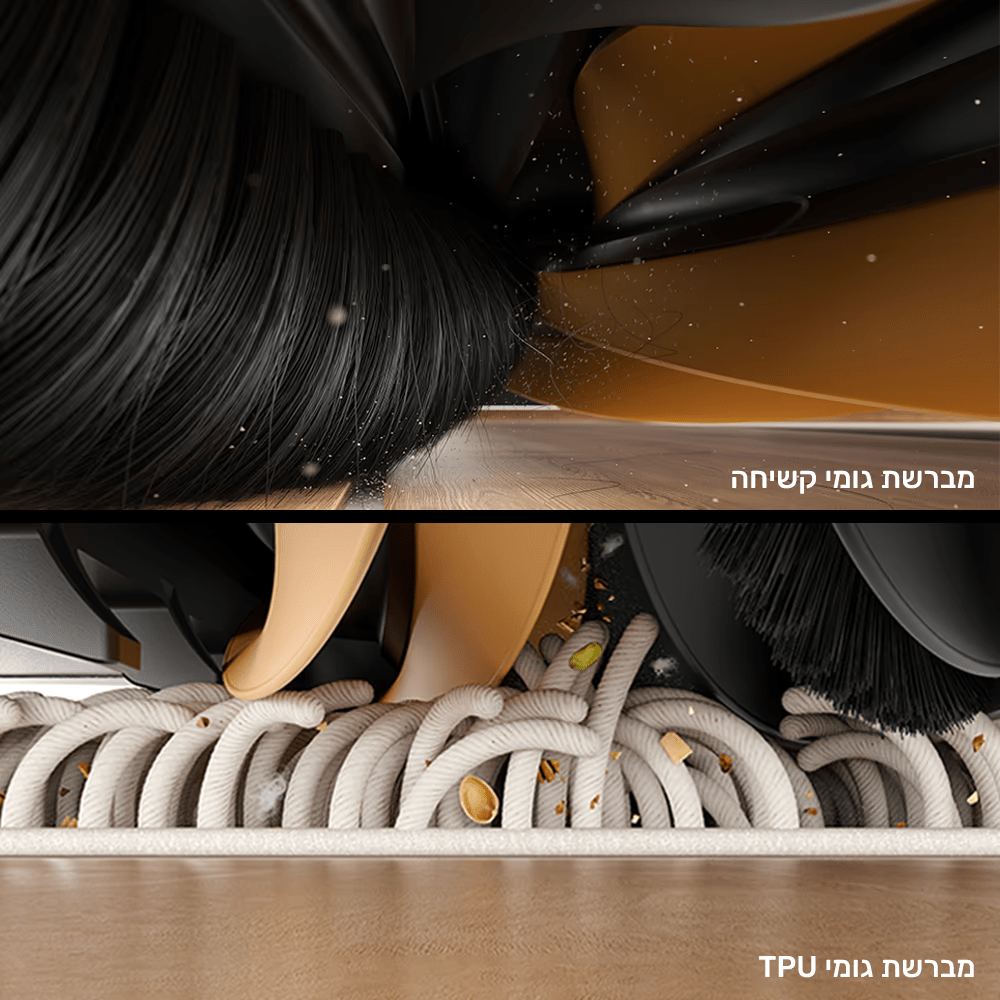 שואב אבק מקרצף רובוטי Dreame L40S PRO ULTRA - צבע לבן - K.B.V
