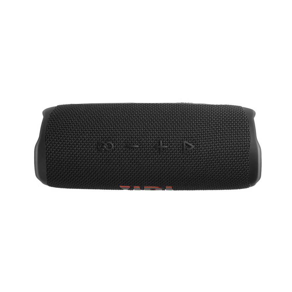 רמקול נייד אלחוטי JBL Flip 6 - צבע שחור שנה אחריות ע"י - יבואן הרשמי