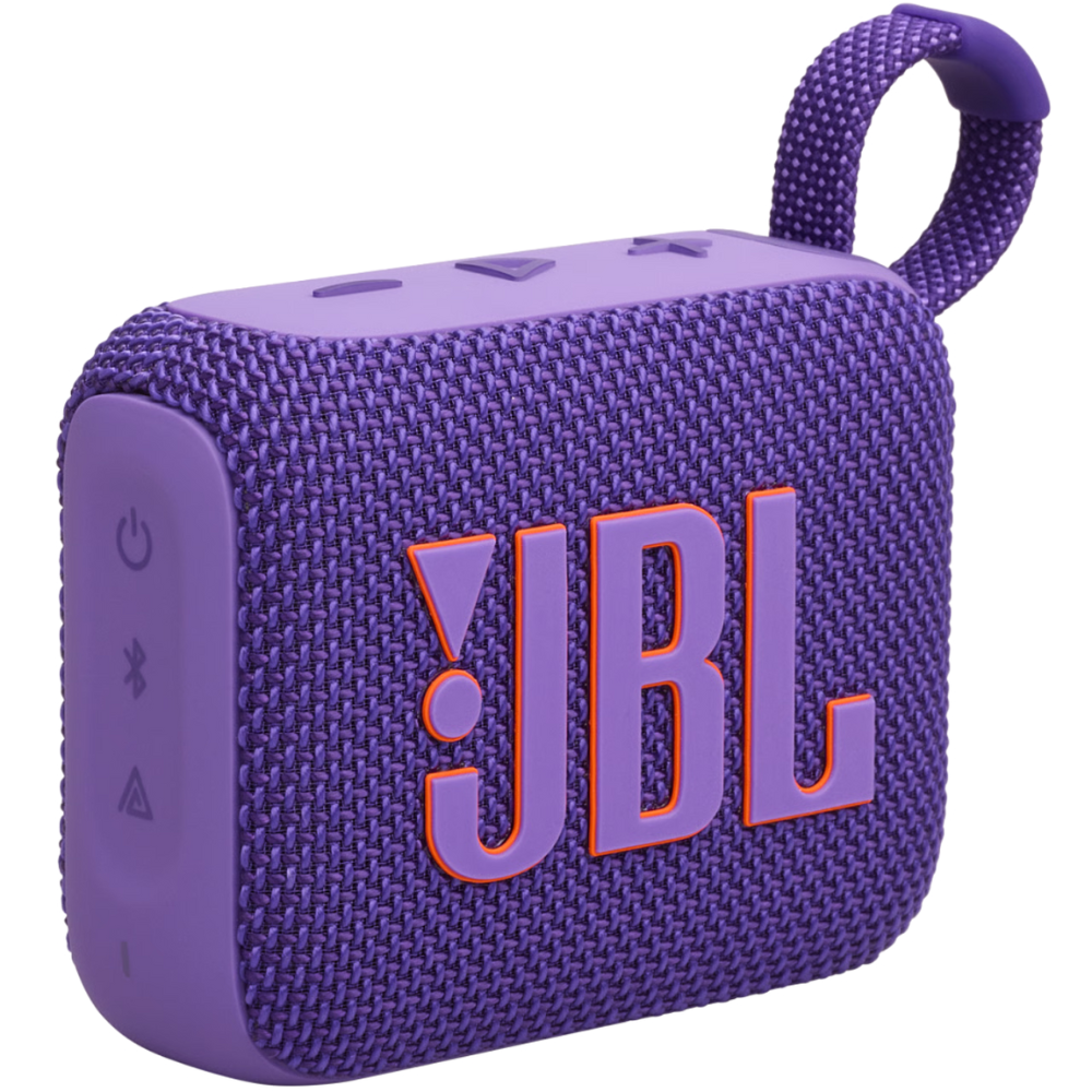רמקול אלחוטי JBL GO 4 IP67 4.2W - צבע סגול שנה אחריות ע"י - יבואן הרשמי