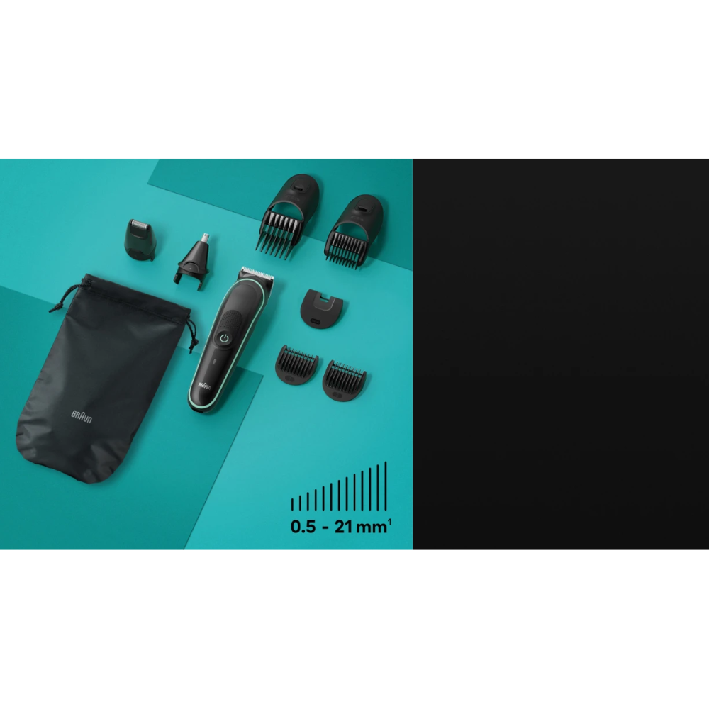 - מכונת גילוח לעיצוב זקן 8 ב-1 Braun MGK3441- יבואן רשמי