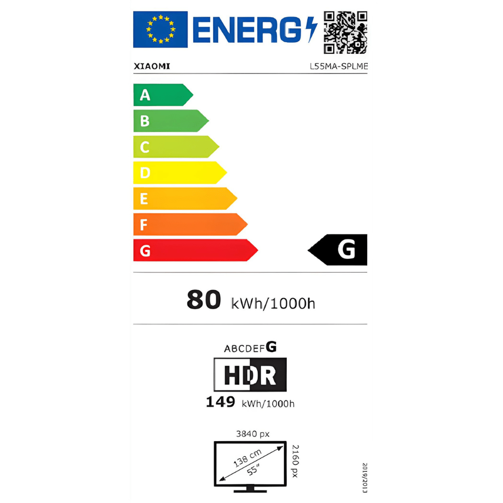 טלוויזיה חכמה Xiaomi 55" TV S Mini 2025 QD-Mini LED 4K L55MA-SPLME - K.B.V