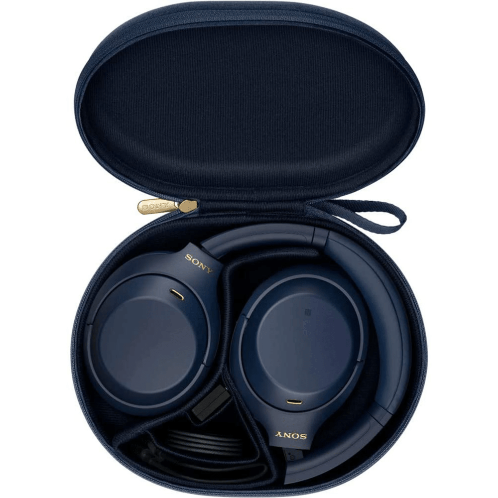 אוזניות אלחוטיות Sony WH-1000XM4 - צבע כחול - K.B.V
