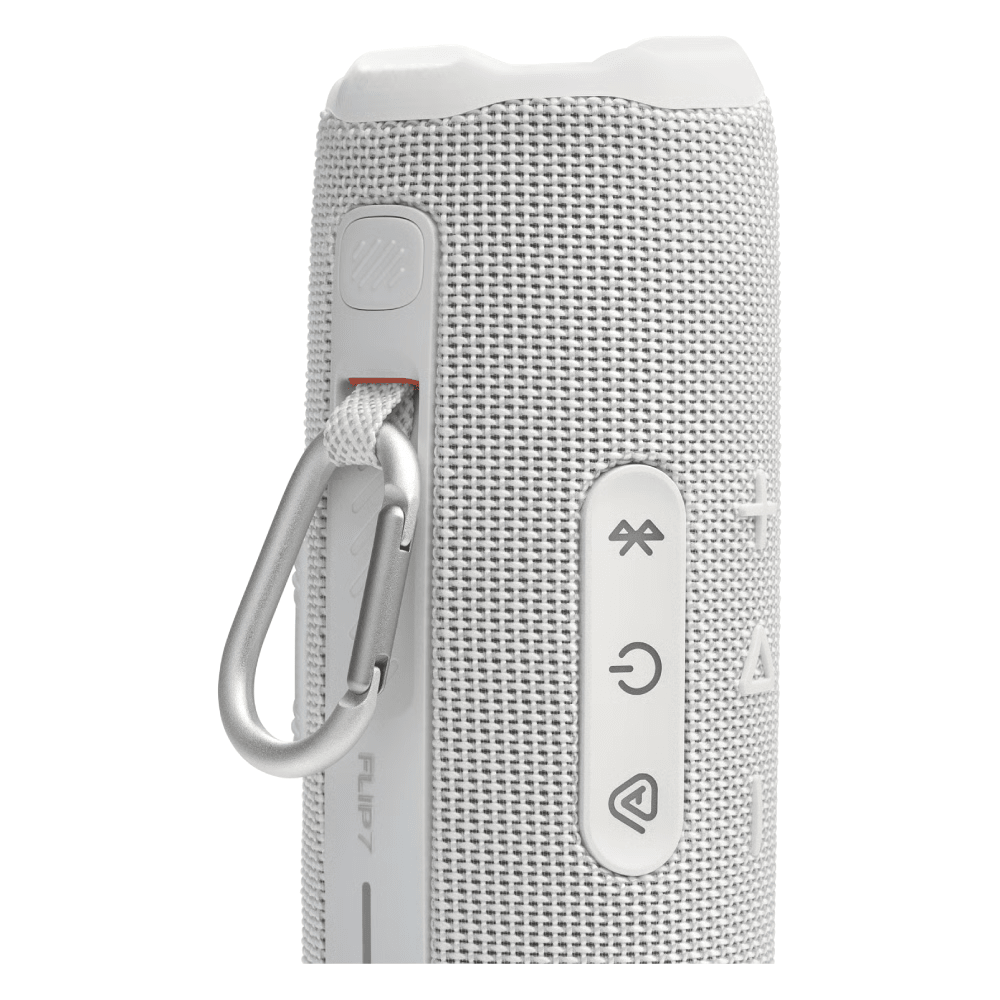 רמקול Bluetooth אלחוטי נייד JBL Flip 7 - צבע לבן - K.B.V