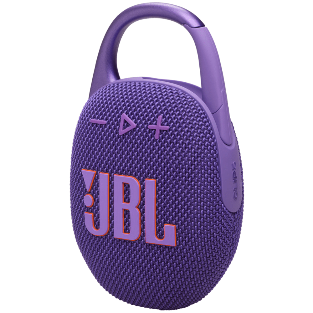 רמקול אלחוטי JBL Clip 5 IP67 7W - צבע סגול - K.B.V