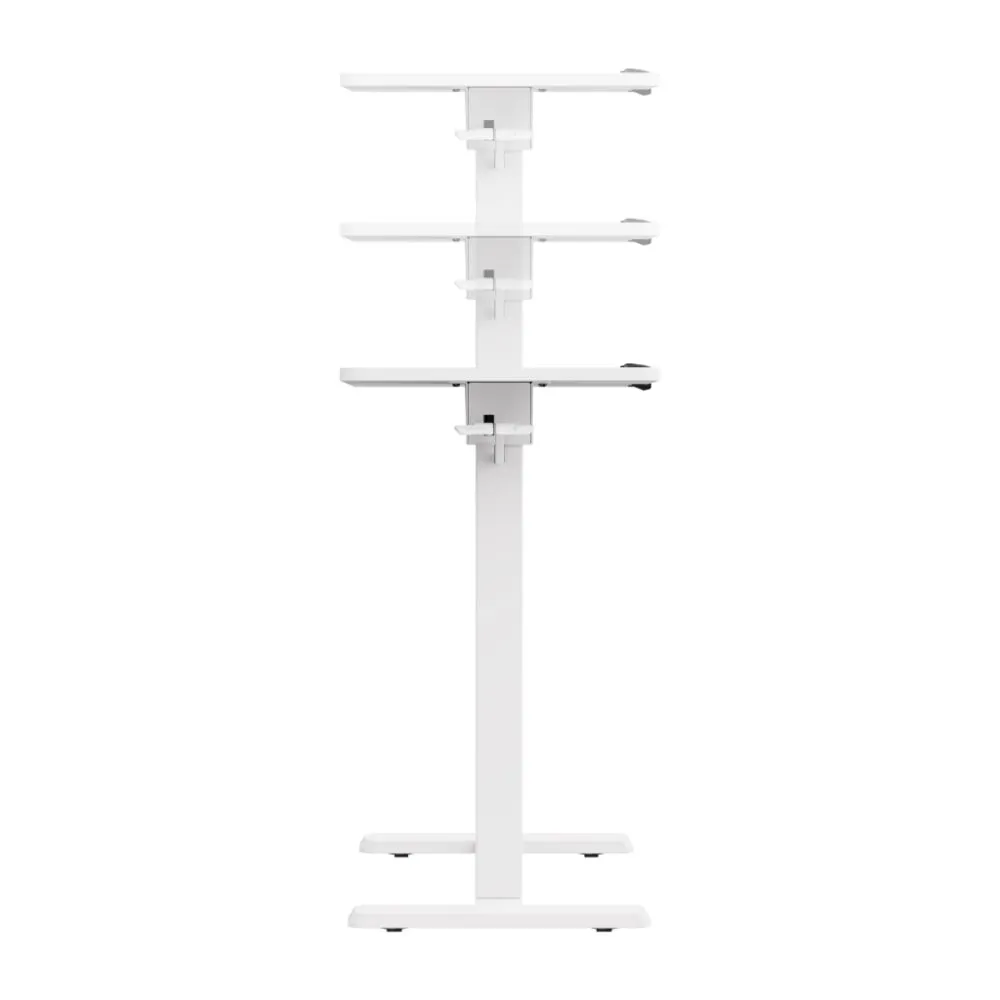 שולחן צד נייד מתכוונן בגובה עם הטייה Lumi Legend / Brateck FMT02-03 White - יבואן רשמי