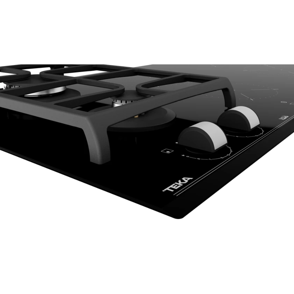 כיריים גז מזכוכית משולבות אינדוקציה ברוחב 90 ס"מ עם 6 אזורי בישול TEKA JZC 96324 AB - יבואן רשמי