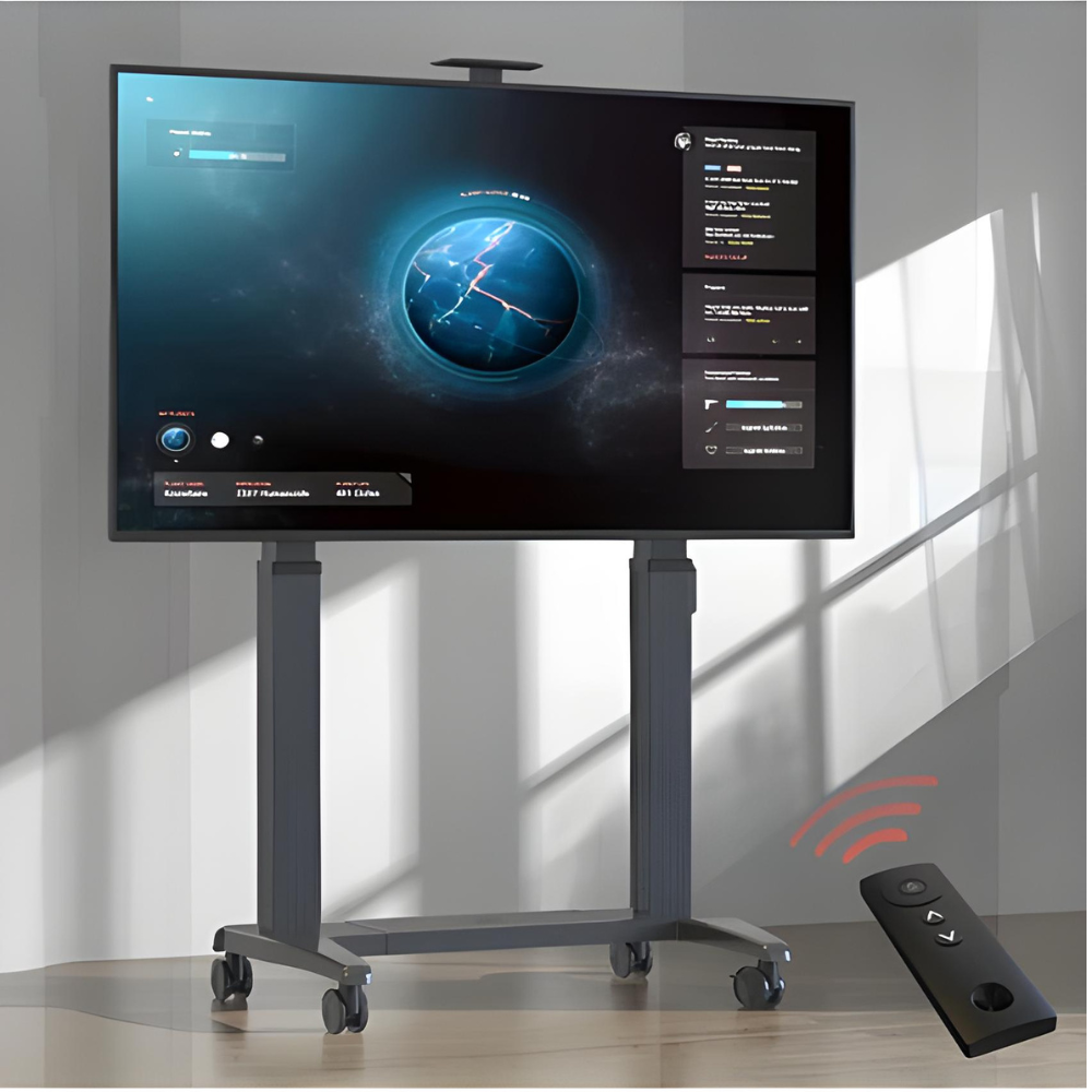 עגלה ניידת חשמלית למסכים ענקיים וכבדים לגודל מסך עד “120 NB - North Bayou GF-150 - יבואן רשמי