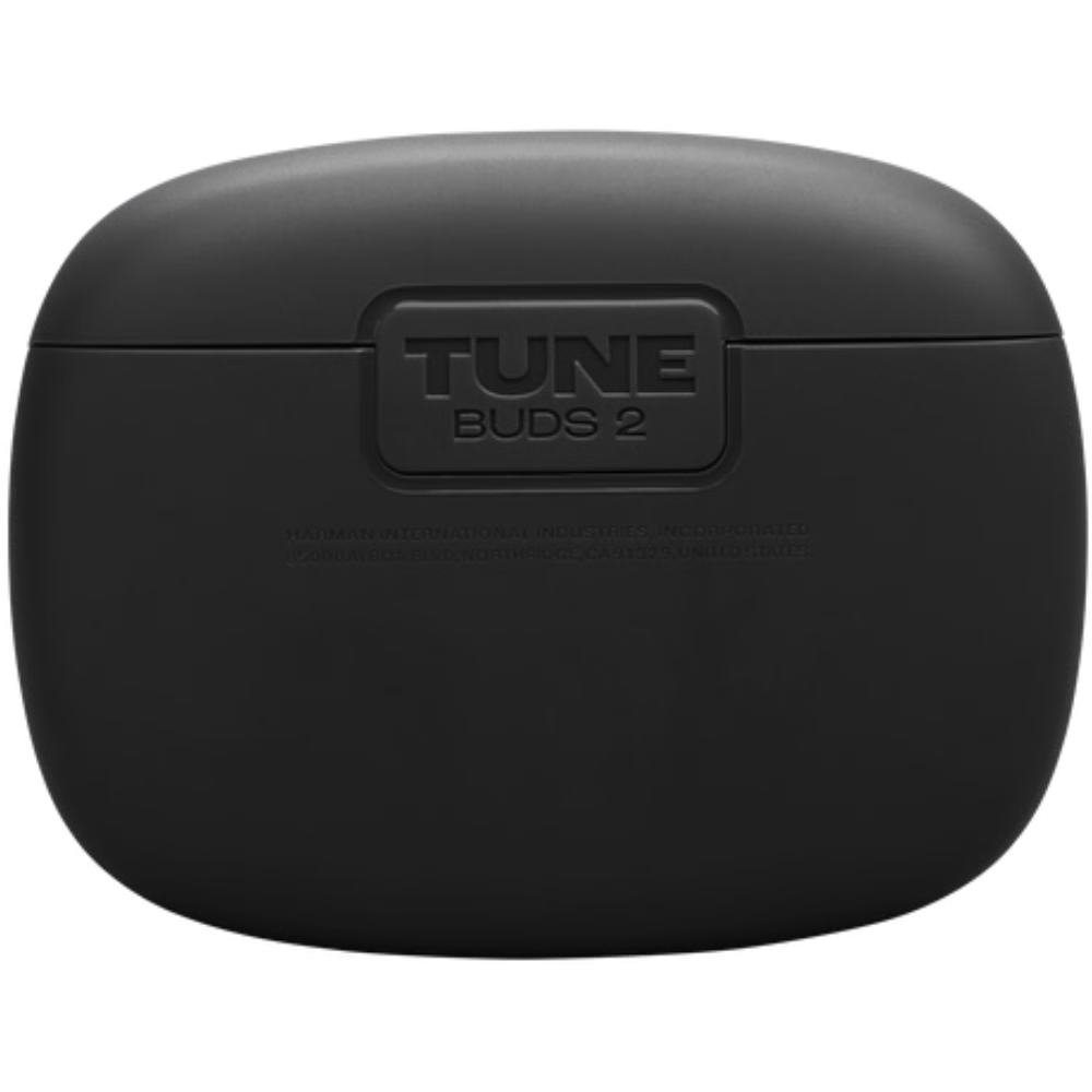 אוזניות אלחוטיות JBL Tune Buds 2 - צבע שחור שנה אחריות ע"י - יבואן הרשמי