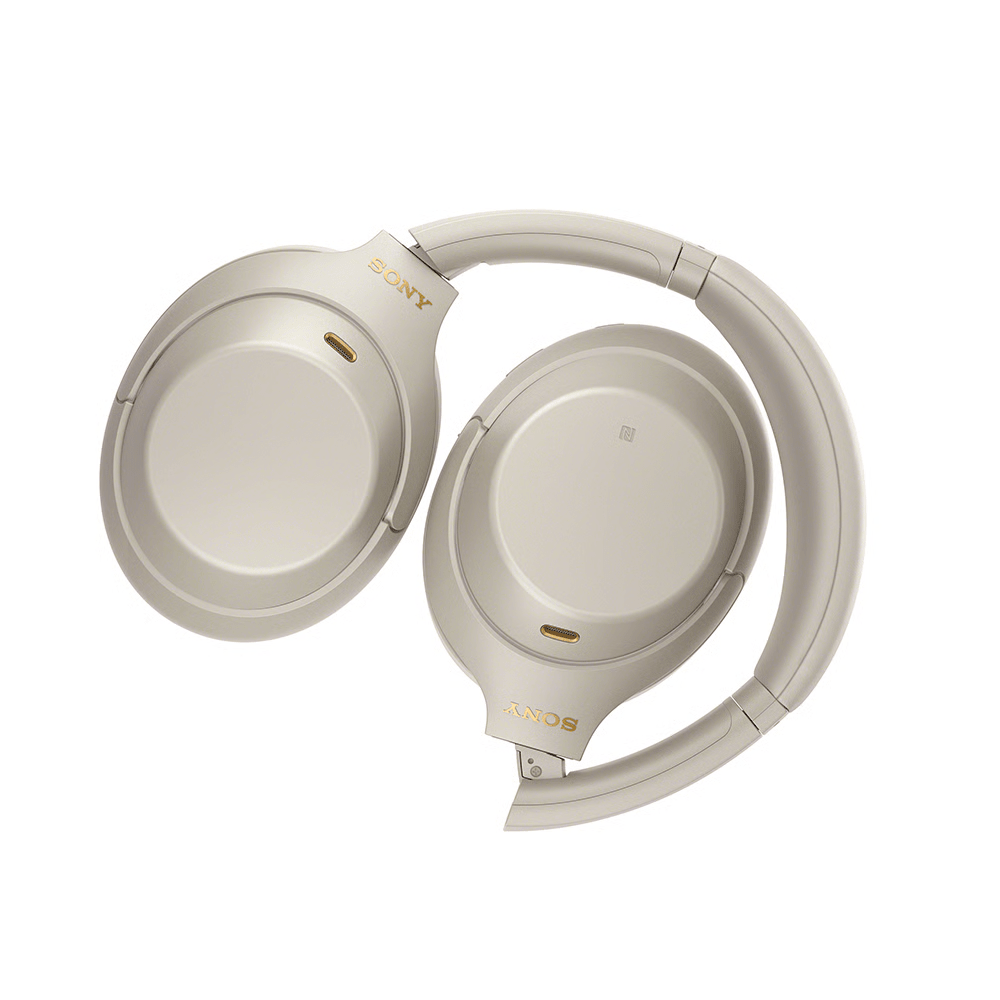 אוזניות אלחוטיות Sony WH-1000XM4 - צבע כסוף - K.B.V