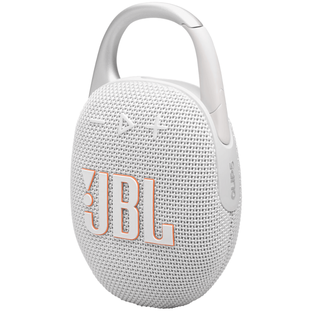 רמקול אלחוטי JBL Clip 5 IP67 7W - צבע לבן - K.B.V