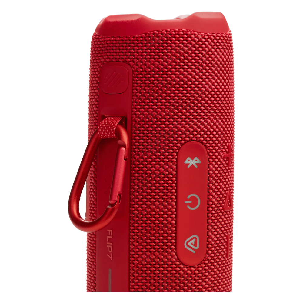 רמקול Bluetooth אלחוטי נייד JBL Flip 7 - צבע אדום - K.B.V