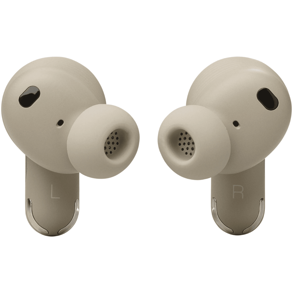 אוזניות אלחוטיות עם כיסוי חכם ומשתיק רעשים JBL Tour Pro 3 TWS - צבע בז - K.B.V