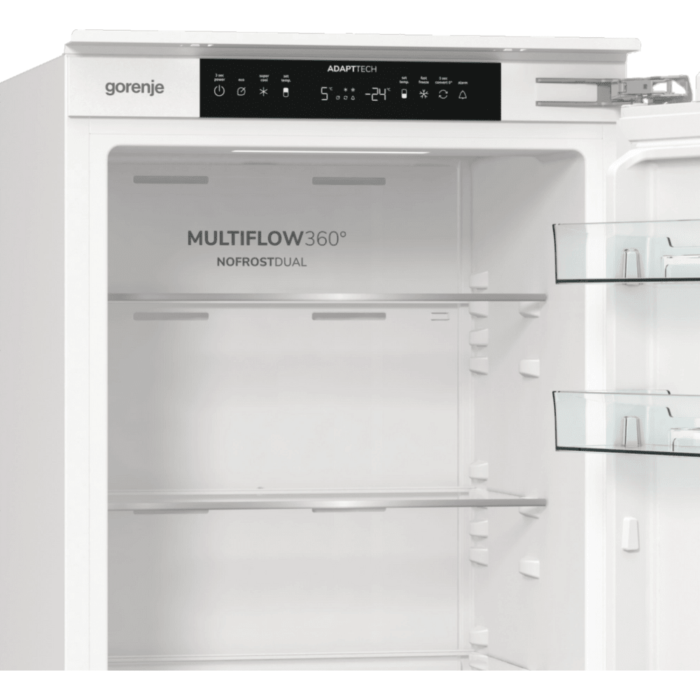 מקרר אינטגרלי מקפיא תחתון 252 ליטר Gorenje NRKI517E42 - K.B.V