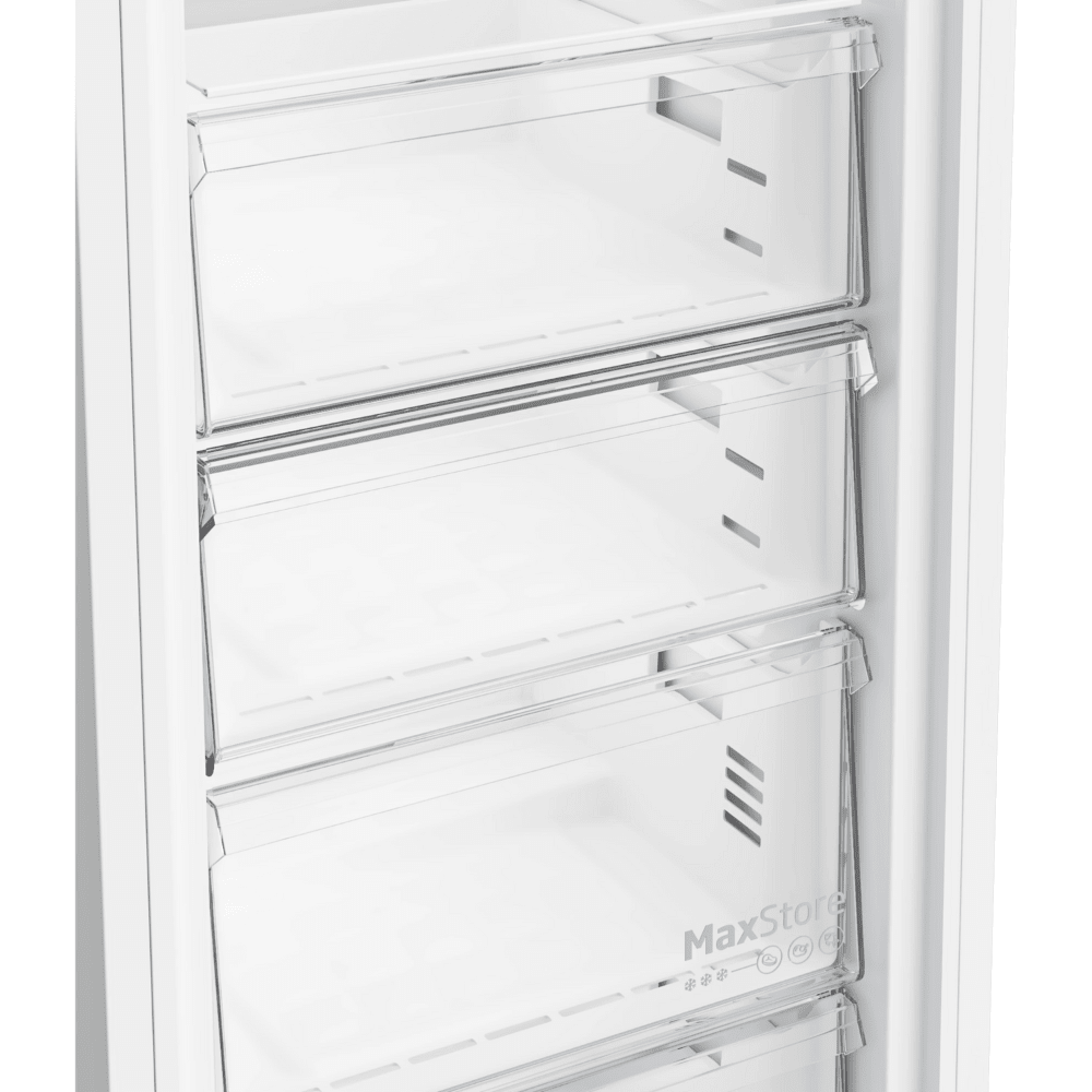 מקפיא 7 מגירות 260 ליטר Blomberg FNT3676WP - גימור לבן - K.B.V