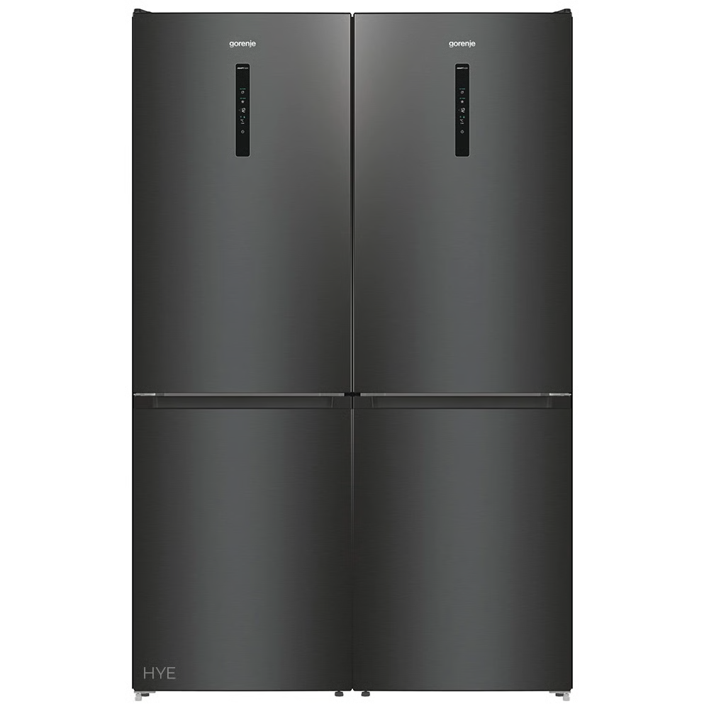 מקרר מקפיא תחתון 300 ליטר Gorenje NRK619EABXL4 יחידה - צבע נירוסטה מושחרת - יבואן רשמי