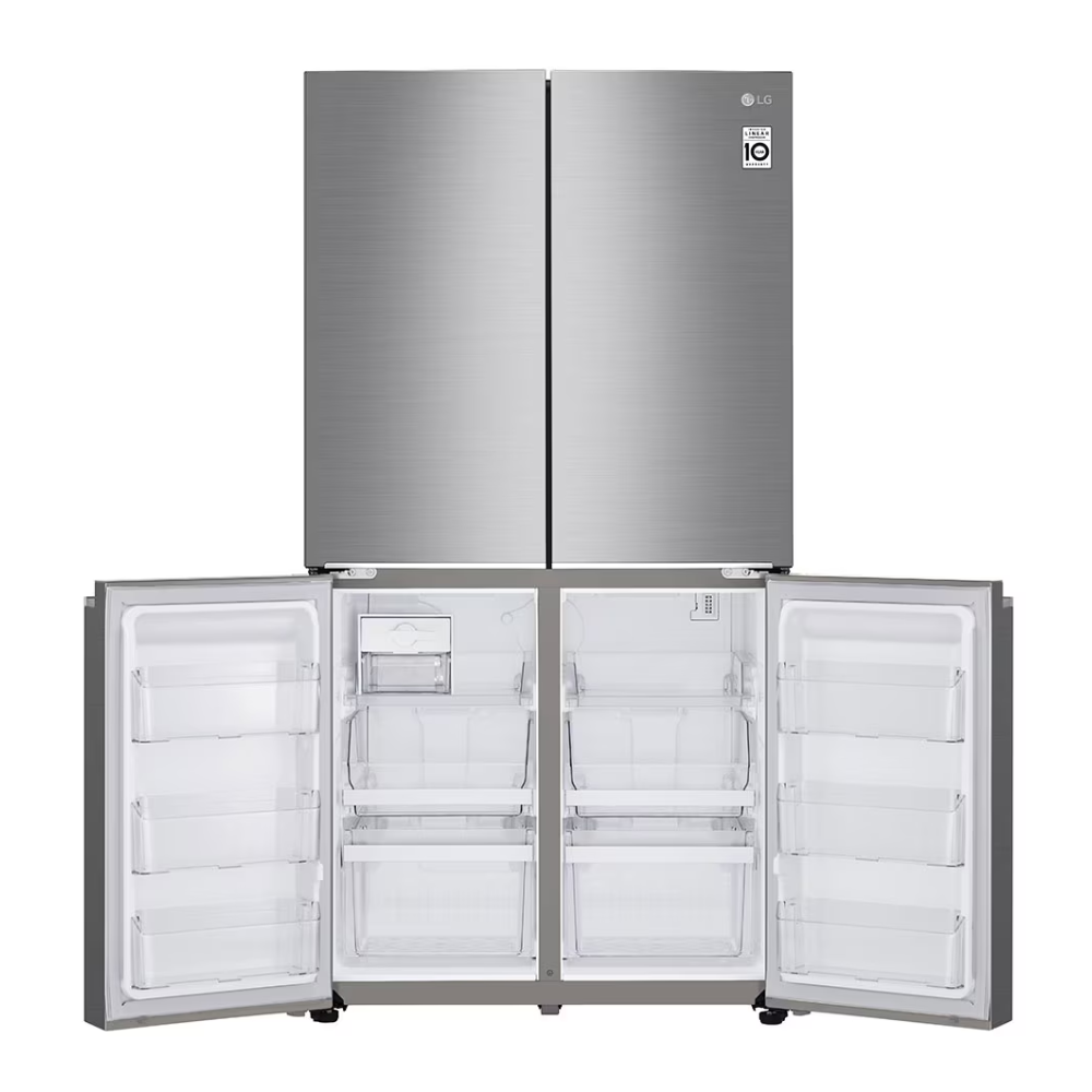 מקרר מקפיא תחתון 4 דלתות LG אל ג'י GRB718XL - יבואן רשמי