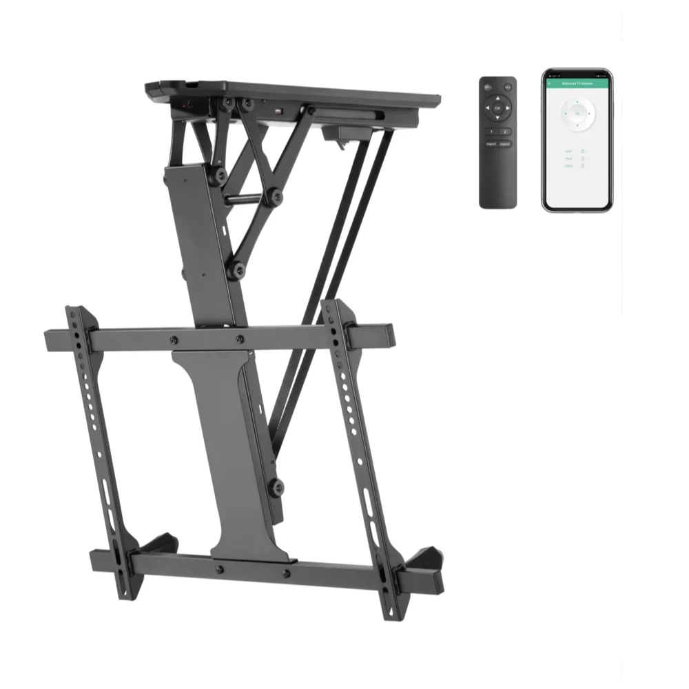 מתקן זרוע חשמלית תקרתית חכמה לגודל מסך עד 70″ Lumi Legend / Brateck PLB-M0546AI - יבואן רשמי