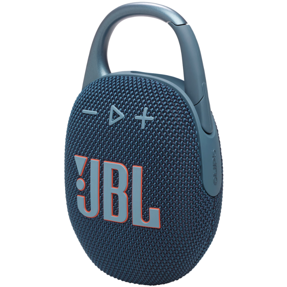 רמקול אלחוטי JBL Clip 5 IP67 7W - צבע כחול שנה אחריות ע"י - יבואן הרשמי