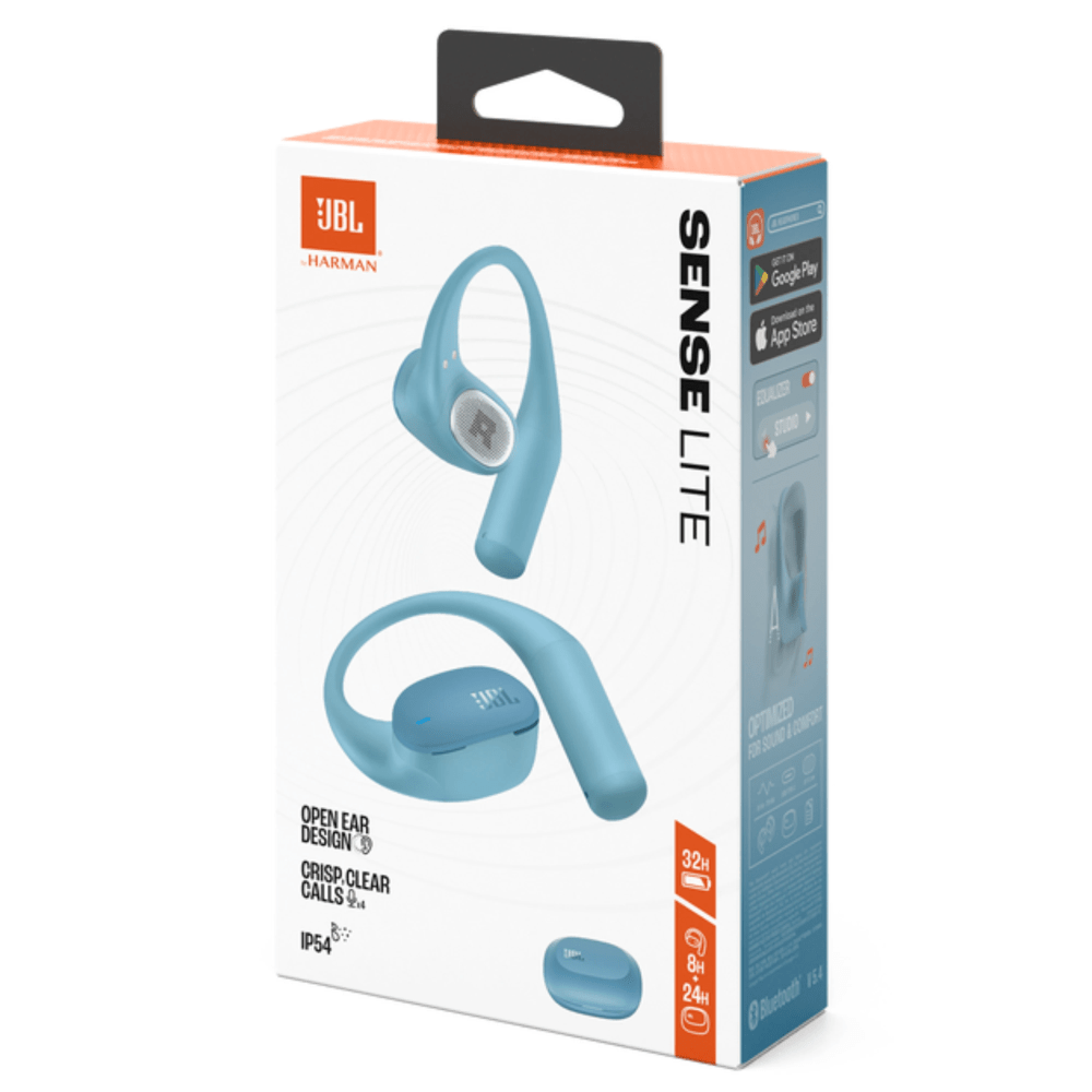 אוזניות אלחוטיות JBL SENSE LITE TWS IP54 - צבע כחול - K.B.V