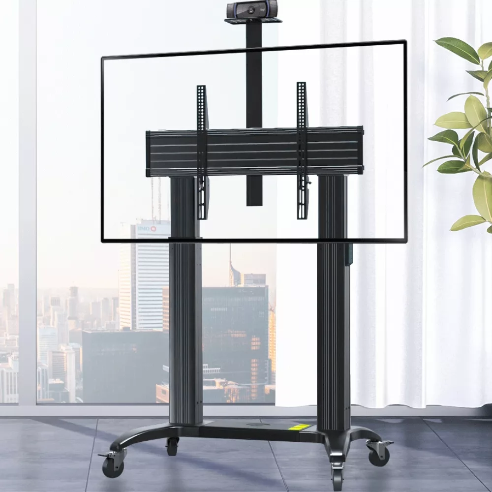 עגלה ניידת חשמלית למסכים ענקיים וכבדים לגודל מסך עד “110 NB - North Bayou TW-100 - יבואן רשמי