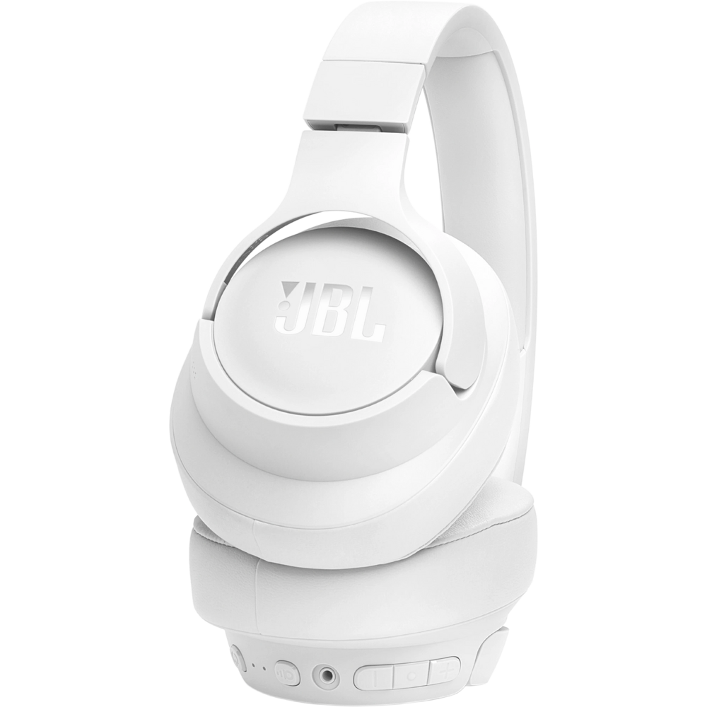 אוזניות קשת אלחוטיות JBL Tune 770NC ANC - צבע לבן שנה אחריות ע"י - יבואן הרשמי