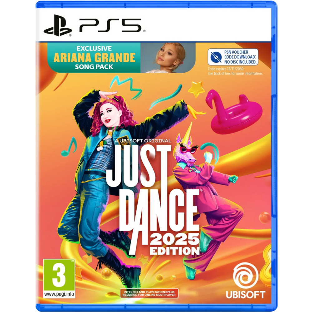 משחק Just Dance 2025 Code In Box לקונסולת Sony PS5 - יבואן רשמי