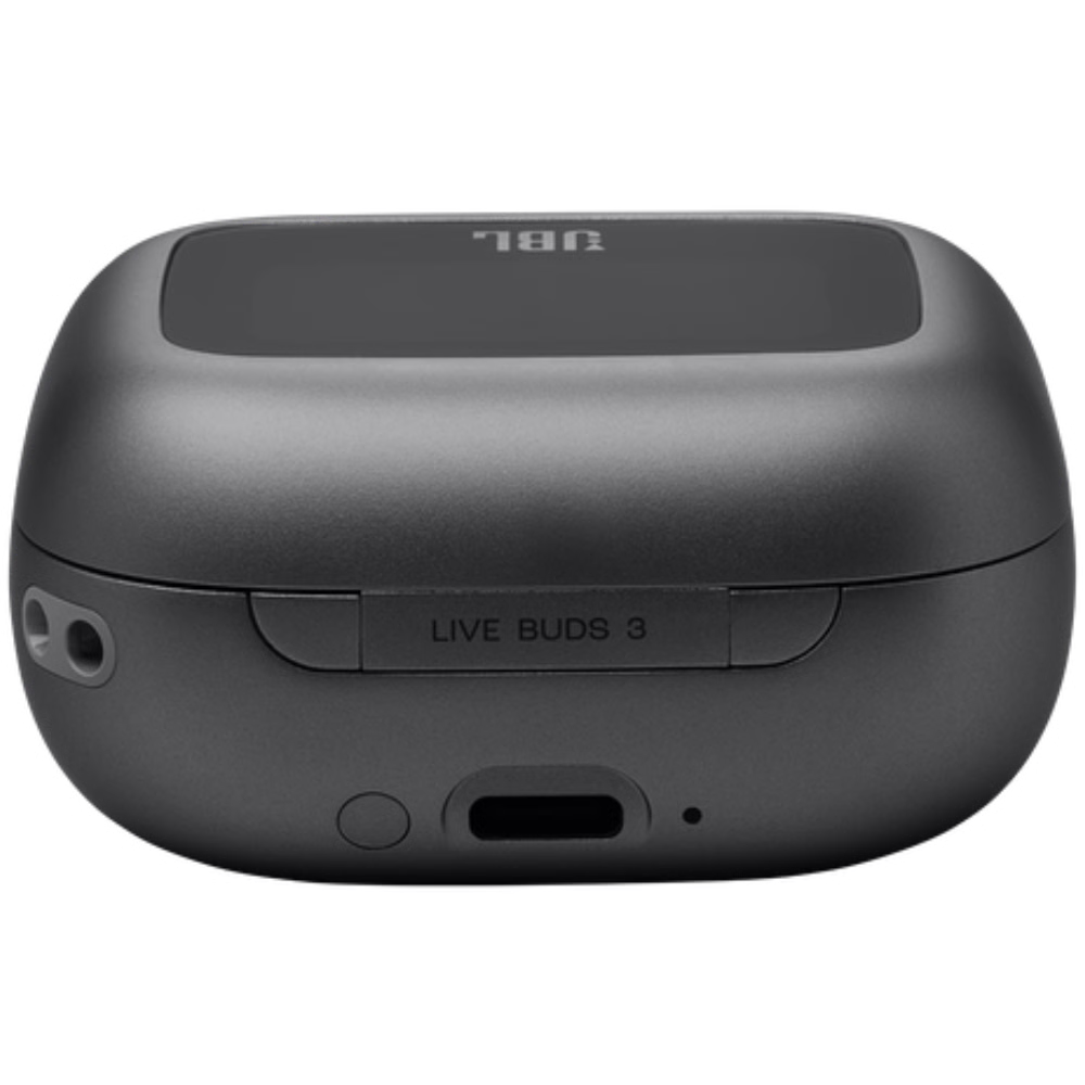 אוזניות אלחוטיות JBL Live Buds 3 - צבע שחור שנה אחריות ע"י - יבואן הרשמי