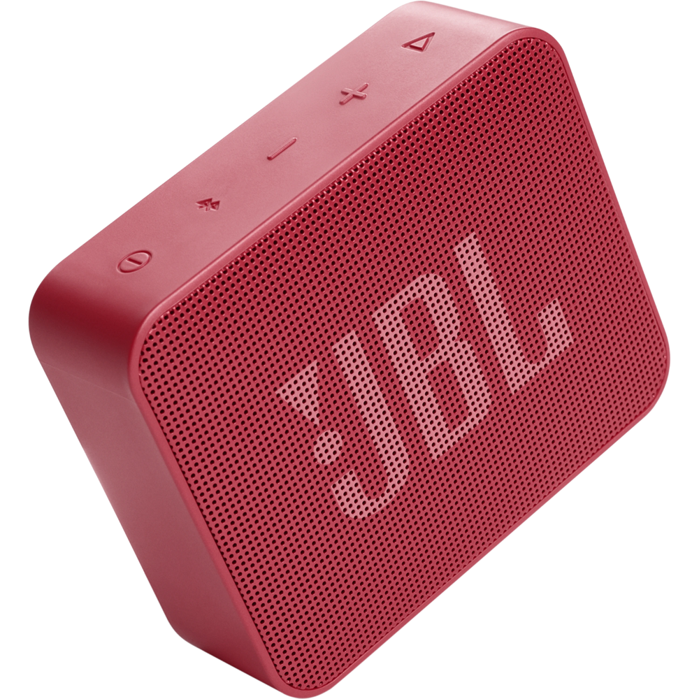 רמקול נייד עמיד למים JBL Go Essential - צבע אדום שנה אחריות ע"י - יבואן הרשמי
